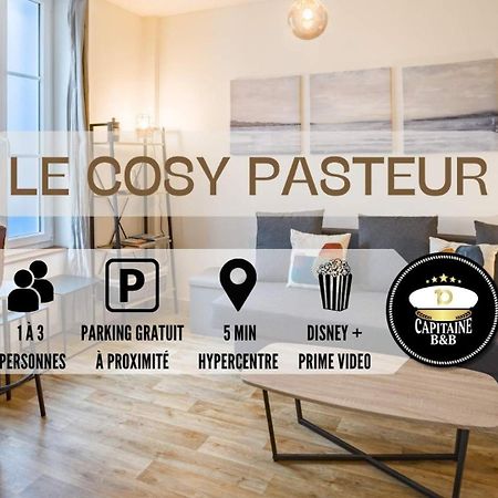 Le Cosy Pasteur 5 Min Hypercentre Parking Public Gratuit A Proximite Apartment Троа Екстериор снимка
