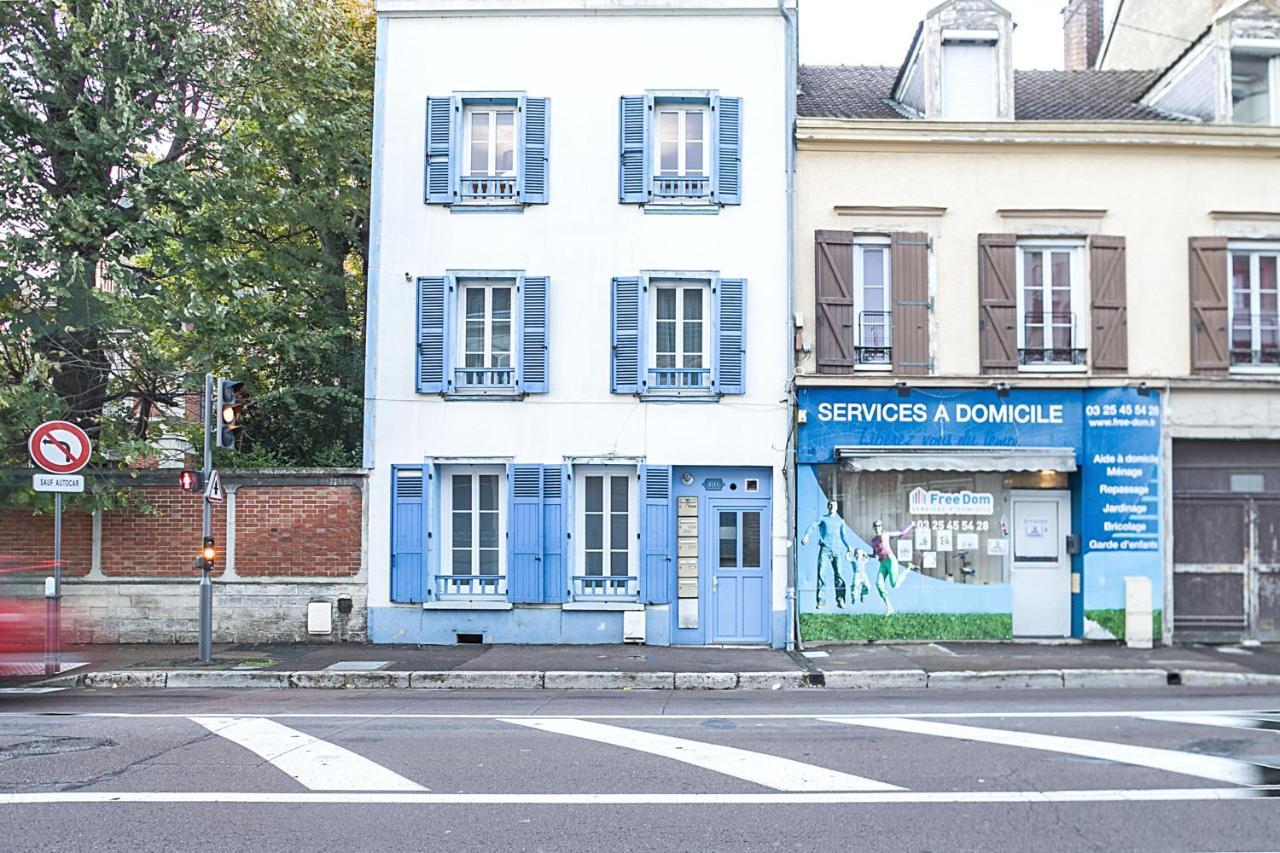 Le Cosy Pasteur 5 Min Hypercentre Parking Public Gratuit A Proximite Apartment Троа Екстериор снимка